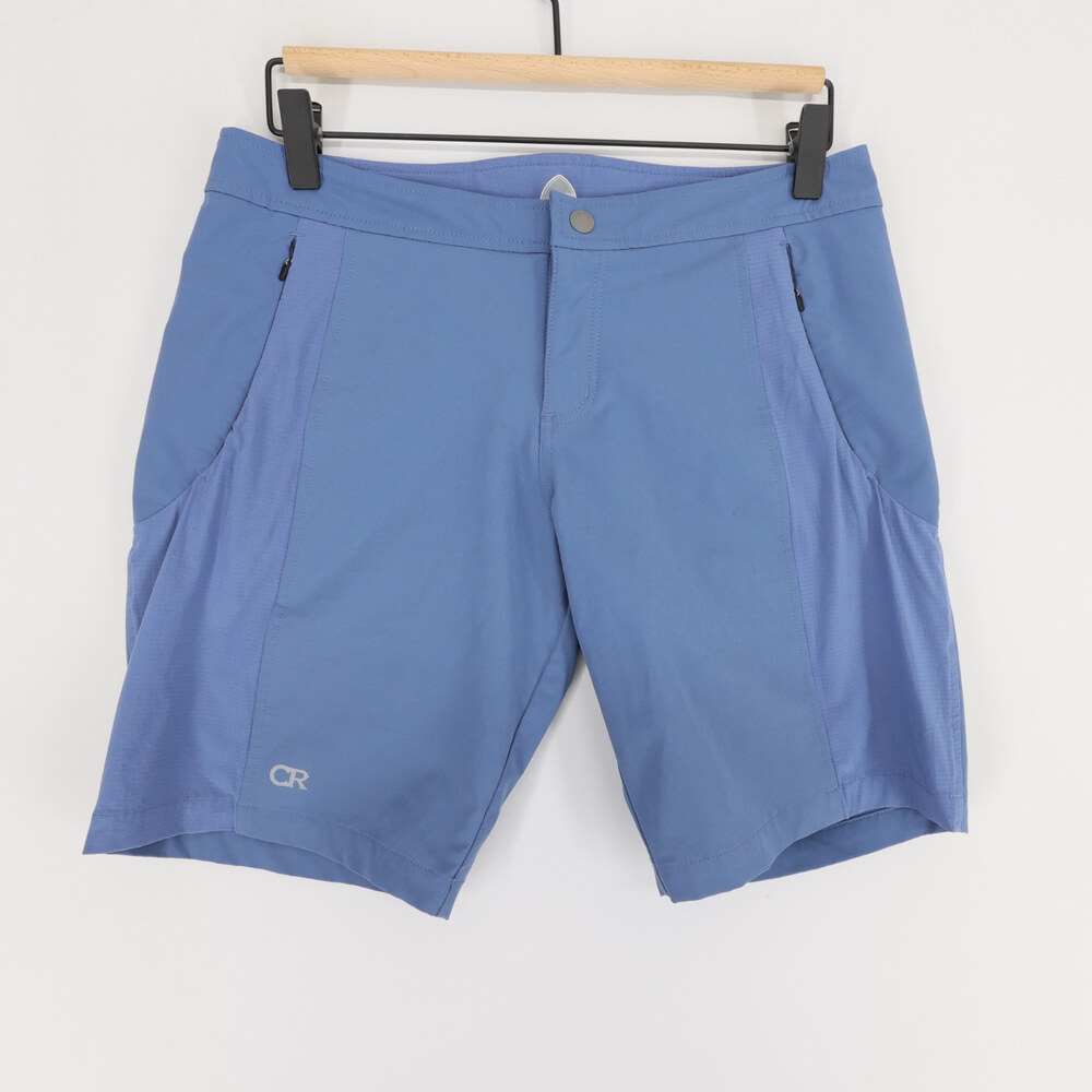 Club Ride Savvy Shorts Womens XS Blue Mountain Bike Cycling Stretch Zipper